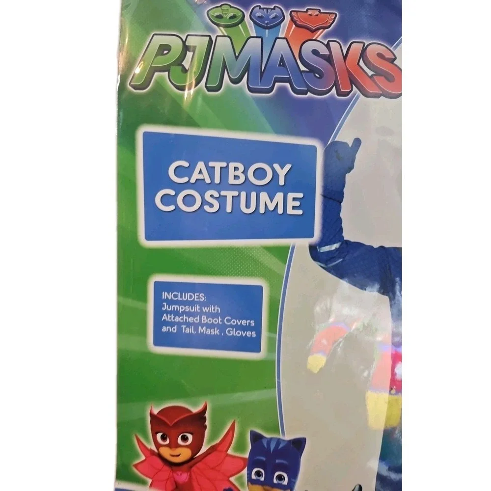 PJ Masks Catboy Toddler Spirit Halloween Costume Disguise‎ (2T-4T) - Picture 2 of 5